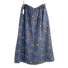 Vintage NWT Country Sophisticates by Pendleton Blue Paisley Midi Skirt Womens 10