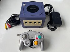 Nintendo GameCube lila + Controller + Kabel