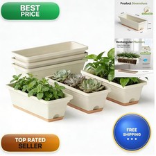 Window Planter Box Set - 6 Pack