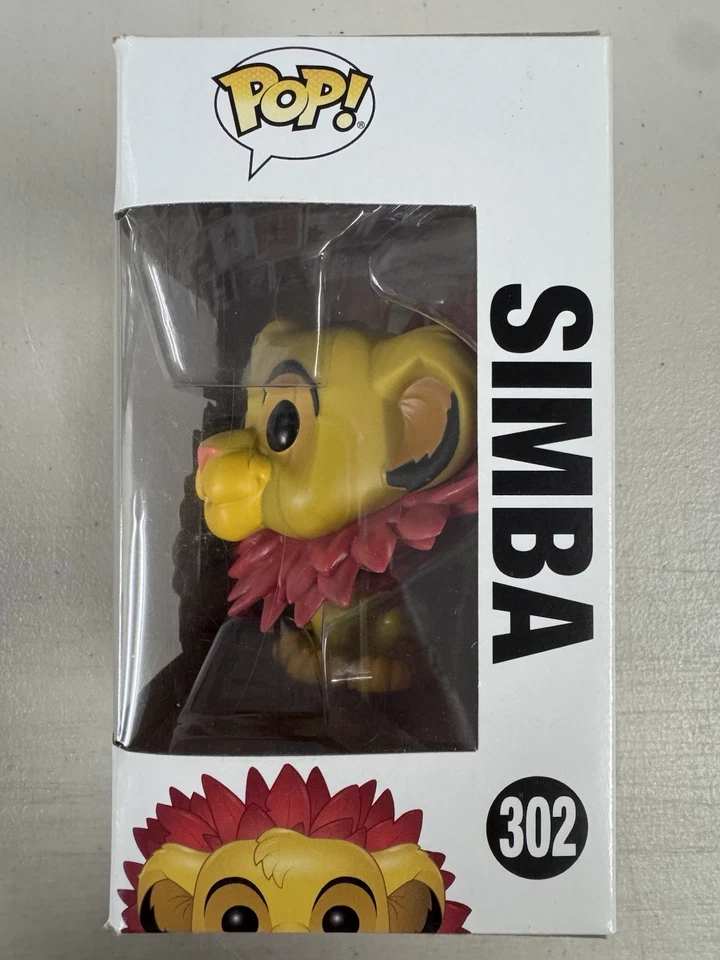 Simba (con melena de hoja) 302 ~ Disney: El Rey León ~ Vinilo Funko Pop Foto 2 de 4