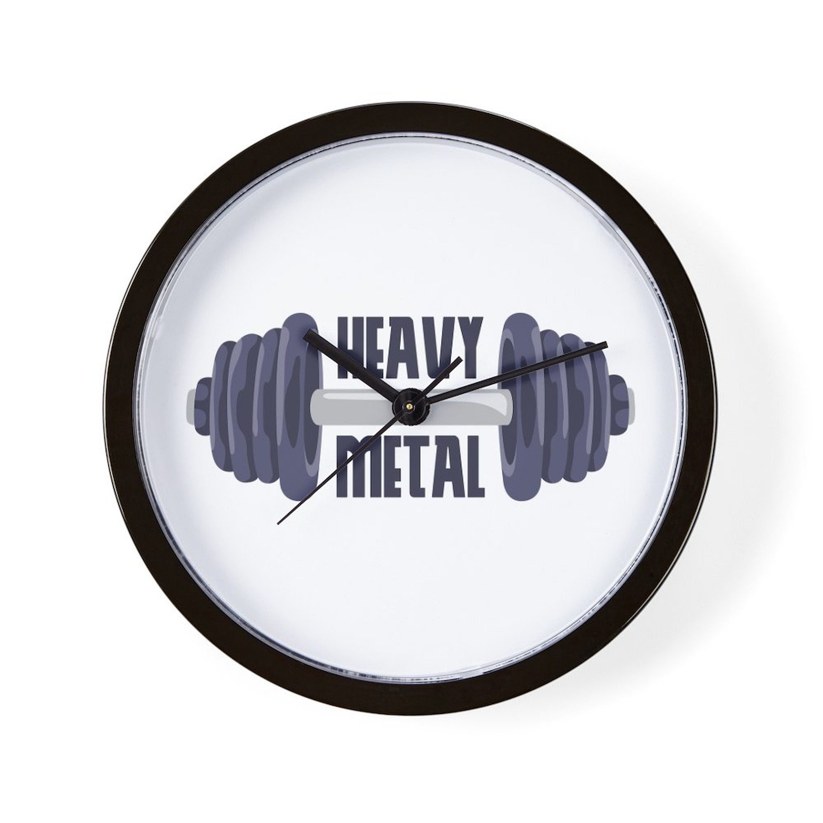 CafePress Heavy Metal 10" Wall Clock (1262654368)