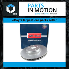 Image of Brake Disc Single Vented fits TESLA MODEL S 5YJS Front 2012 on 355mm B&B 1025099