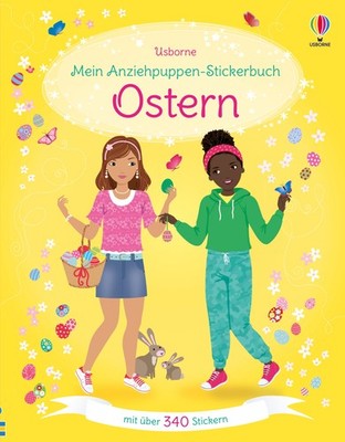 Fiona Watt; Non Figg / Mein Anziehpuppen-Stickerbuch: Ostern