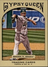 2011 Topps Gypsy Queen #117 Dallas Braden - BB