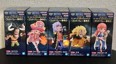 One Piece WCF God Valley Incident 2 Full Set of 5 Kaido Shiki Big