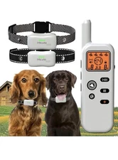 Wireless Dog Fence & Ultrasonic Training Collar -1160-Yard Adjustable Boundary
