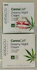2 Andalou Naturals CannaCell Dreamy Night Cre...
