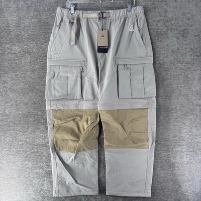 #ad #ad Nike ACG Smith Summit Cargo Pants Convert To Shorts Beige Men’s Large FN0428 009 $89.99
