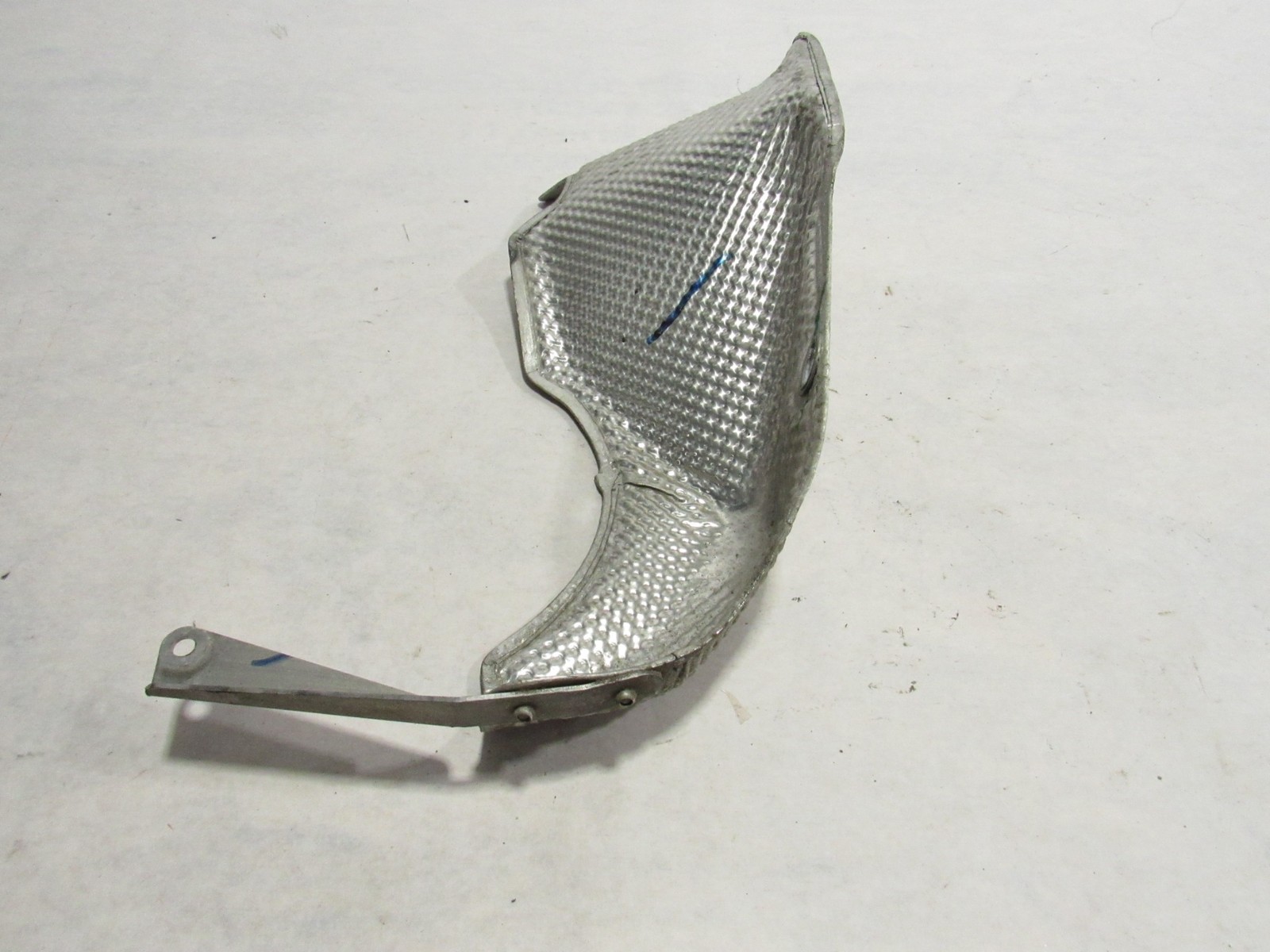 15-19 Ferrari 488 Spider 2017 Left Driver Oil Exchanger Heat Shield Cover ;@2