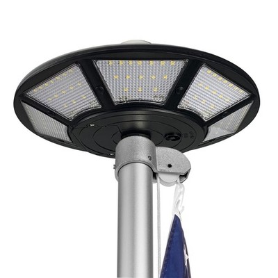 Flag Pole Light Solar Powered, Flagpole Lights, Dusk to Dawn 200 LED, Up to 1...
