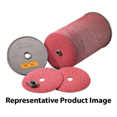 United Abrasives-SAIT 59115 4-1/2x7/8 Bulk 9S Ceramic Fiber Discs 120G 100 pk