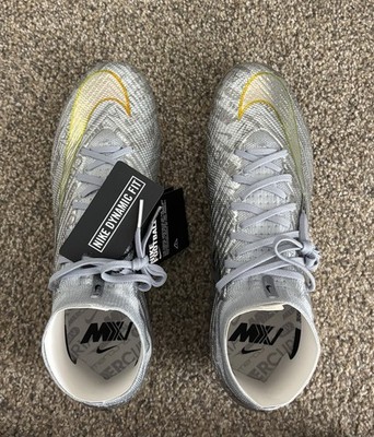 Nike Zoom Mercurial Superfly 9 Elite XXV SE FG Metallic Silver SZ