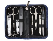3 Swords Germany - brand quality 8 piece manicure pedicure grooming kit Gift set