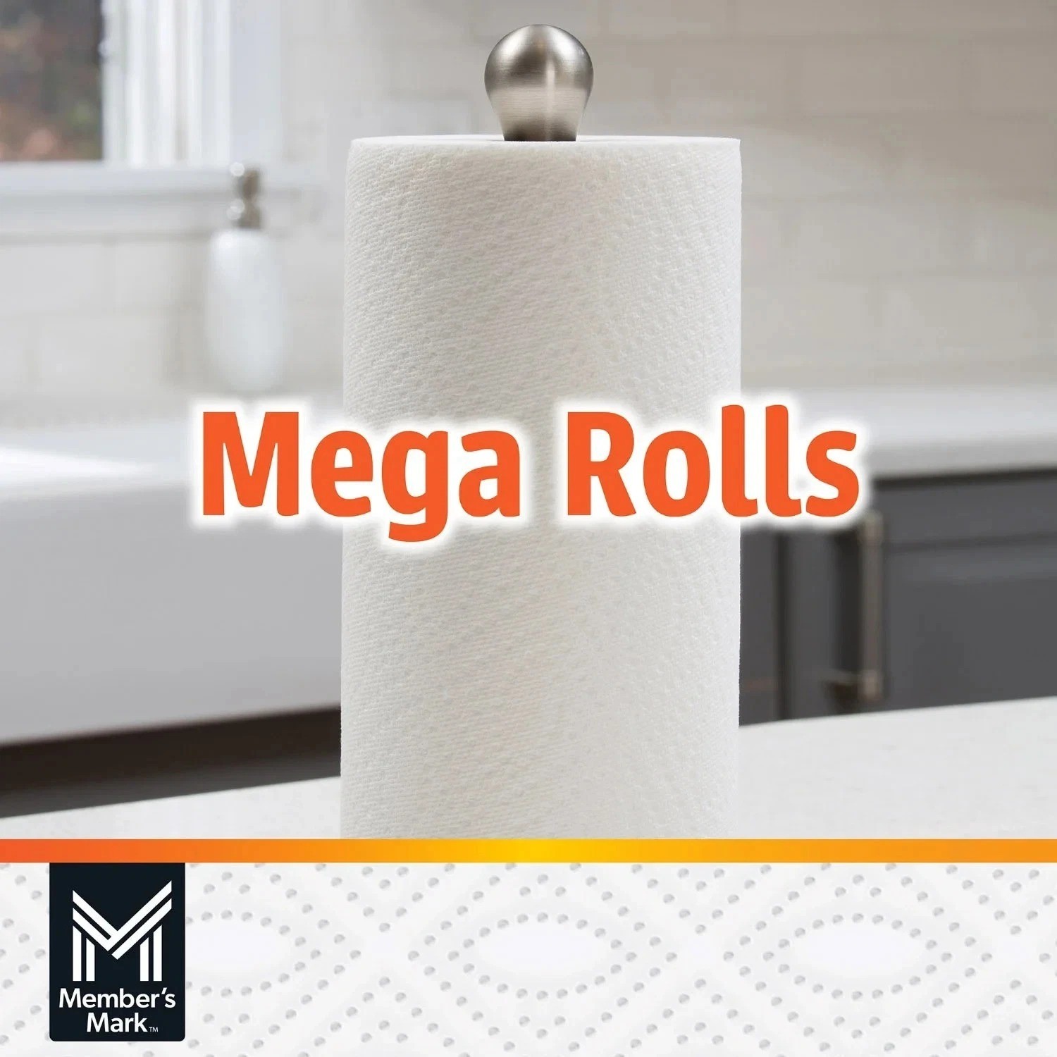 Member's Mark 10000655 Super Premium 15 Rolls Paper Towels - White