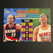Topps Stadium Club 1994 College Teammates #104 Drexler Olajuwon