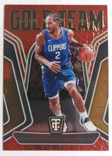 2024-25 Panini Totally Certified Red Mirror Gold Team Kawhi Leonard /99