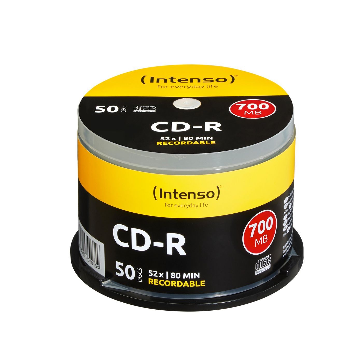 Intenso 1001125 CD-R 700Mb 52x spindel 50