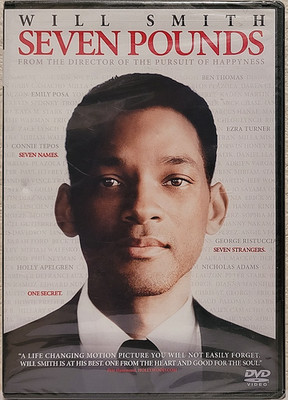 Seven Pounds (DVD, 2008) Will Smith, Rosario Dawson - Brand New, Sealed!