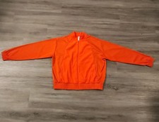 ATHLETA Orange Active Wear Jacket Size M