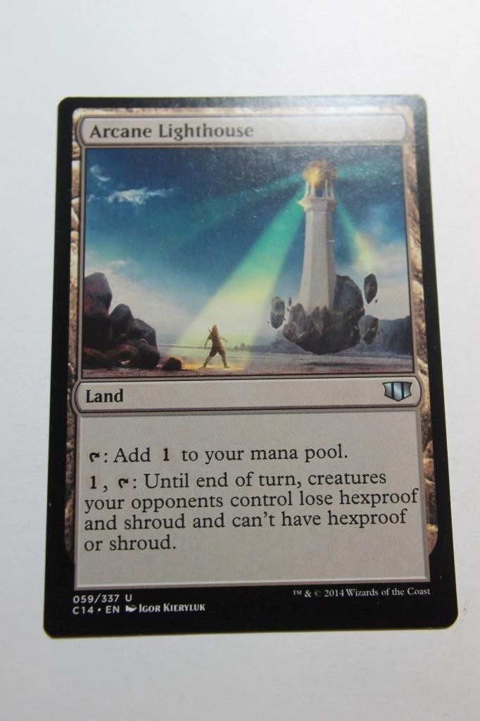 MTG Arcane Lighthouse x1- -Commander 2014-Lightly Played