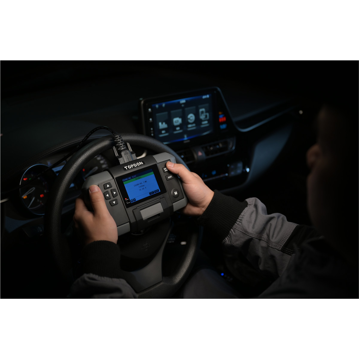 Topdon BT600 - 12V Battery & 12V/24V System Tester w/Built-in Printer