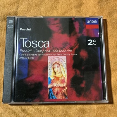 Puccini: Tosca (London 440 236-2) Tebaldi Campora Mascherini CD