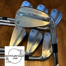 Brand New TaylorMade P790 2025 Iron Set / 4-PW Stiff Flex Steel Dynamic Gold
