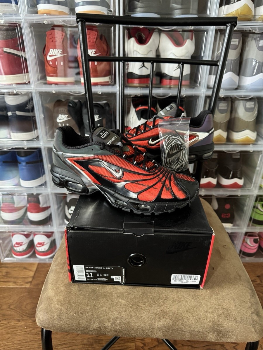Size 11 - Nike Skepta x Air Max Tailwind 5 V Bloody Chrome QS SP