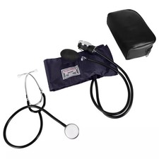 Aneroid Sphygmomanometer Stethoskop Manuelle Blutdruckmessgerät Manschette Neu