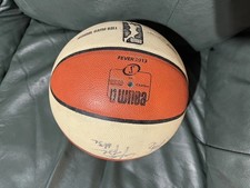 2013 Fever WNBa Game Used Or Team Issued Ball Signatures Non-Authenticated