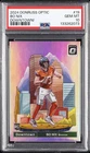 2024 PANINI DONRUSS OPTIC DOWNTOWN! #19 BO NIX PSA 10