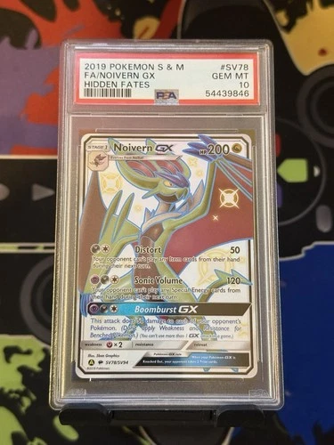 Noivern GX - Hidden Fates #SV78/SV94 - 2019 Pokémon S&M (PSA 10 GEM MT)