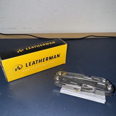 Leatherman Rev Multi-Purpose Knife 14 Tools Versatile Multi-tool Open Box  *READ