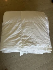 BOLL And BRANCH Duvet Insert Down Alternative Oeko-tex Primaloft 92x96 In Full/q