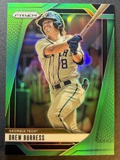 2025 Panini Prizm #103 Drew Burress Green Prizms