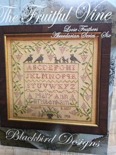 Blackbird Designs "The Fruitful Vine" Counted Cross Stitch Pattern - Picture 1 of 3