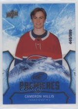 2021-22 Upper Deck Ice 2020-21 Base Premieres 449/999 Cameron Hillis #131 0g4