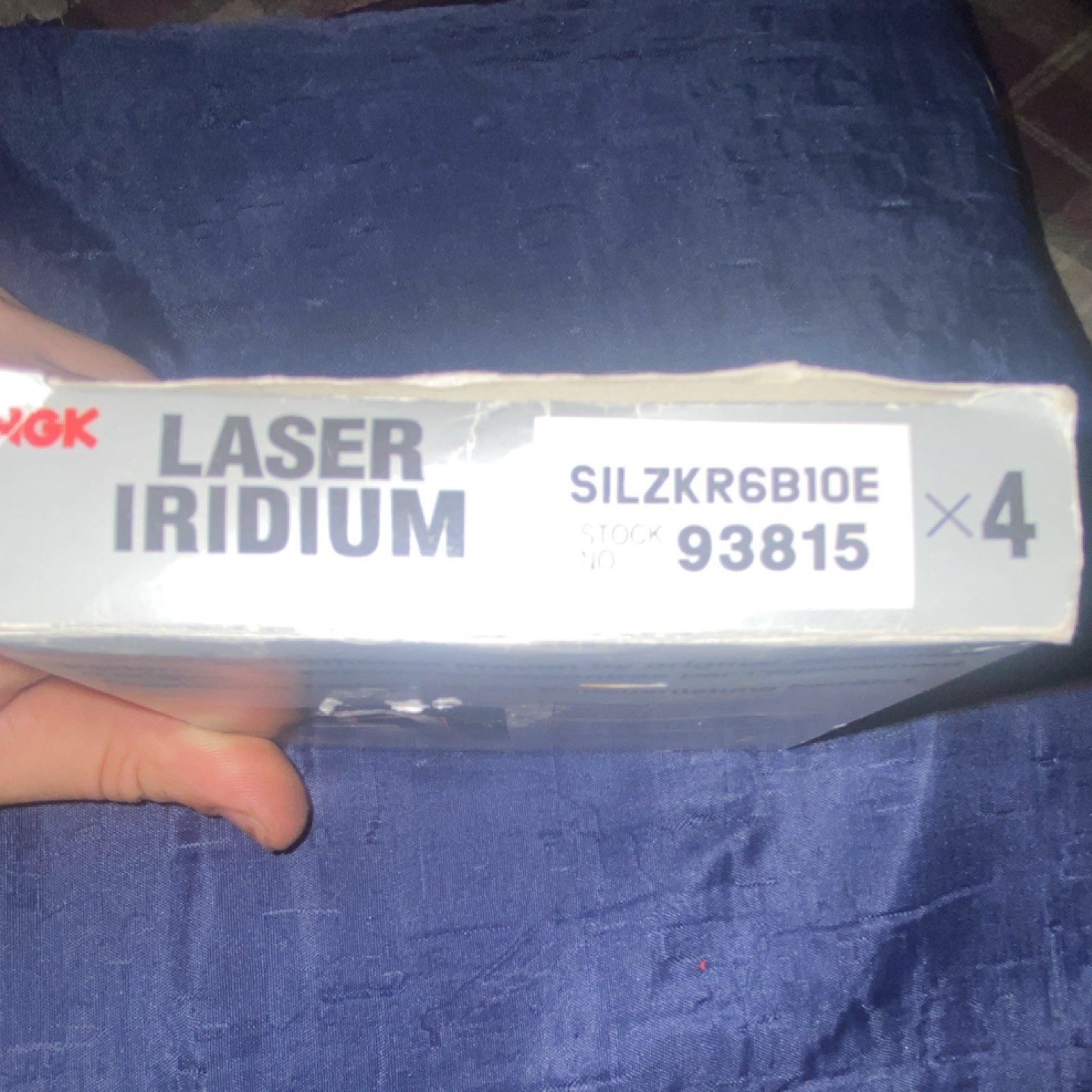 Set of 4 Genuine NGK 93815 SILZKR6B10E Laser Iridium Spark Plugs
