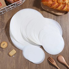 50Pcs Air Fryer Baking Oiled Paper Circle Paper Parchment Paper Multifunction Li
