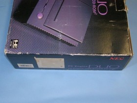 Used NEC PC Engine Duo PI-TG8 Console w/Box, Controller,  AV cable,  AC adapter