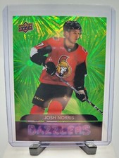Josh Norris 2020-21 Upper Deck Green Dazzlers #DZ-83 Ottawa Senators