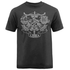 Libra Zodiac Sign Horoscope Astrological Graphic T-shirt