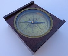 Extremely Rare La 17th Early 18th Century Z Dutch Netherlands Marine Compass 🐟 