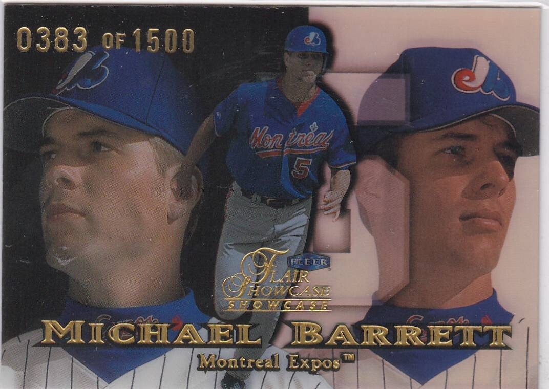 Vetrina Flair 1999 fila 1 posto 43 Michael Barrett Expos 1500 spedizione gratuita!