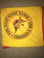 Boy Scout BSA Philmont Ranch New Mexico Uniform Yellow Type 1 Neckerchief