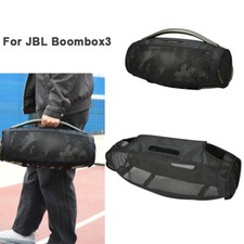 For JBL Boombox3 Bluetooth Speaker Dust Cover Protective Cover Mesh Black Cover