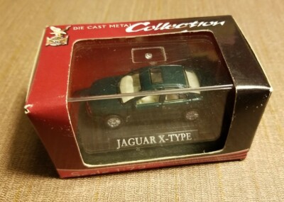 Road Signature Yat Ming Jaguar S-Type R Car Dark Green Die Cast 1/72 Scale