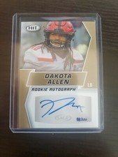  2019 SAGE HIT Autographs Gold #A53 Dakota Allen /100