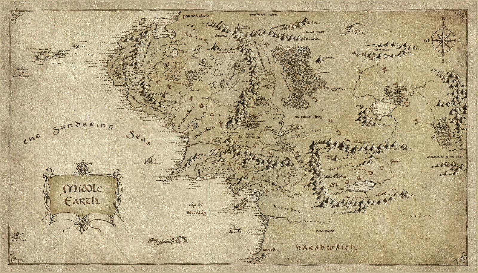 Middle-earth Maps