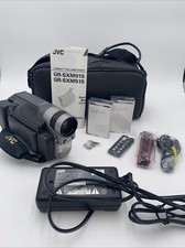 JVC Cam Corder Bundle For Parts Only Casssette Tapes Battery Camcorder Lot
